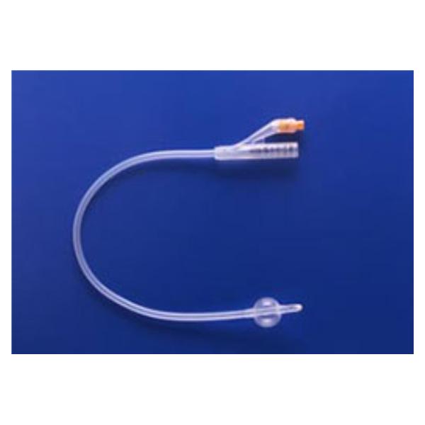 Catheter Foley 16Fr 5cc Straight Tip 100% Silicone 2-Way 16